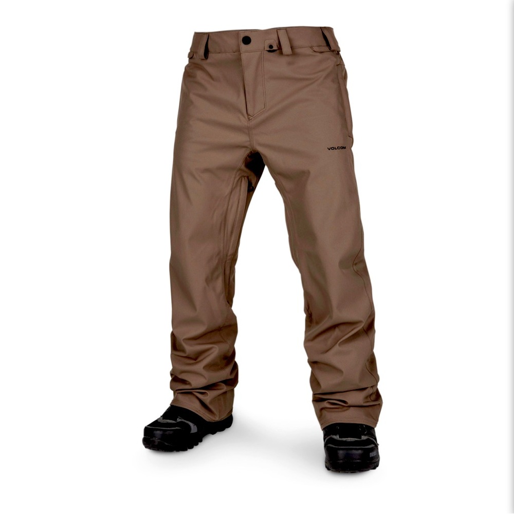 Men’s Volcom “Freakin Snow Chino” Snowboard pants - Teak/khaki color - medium